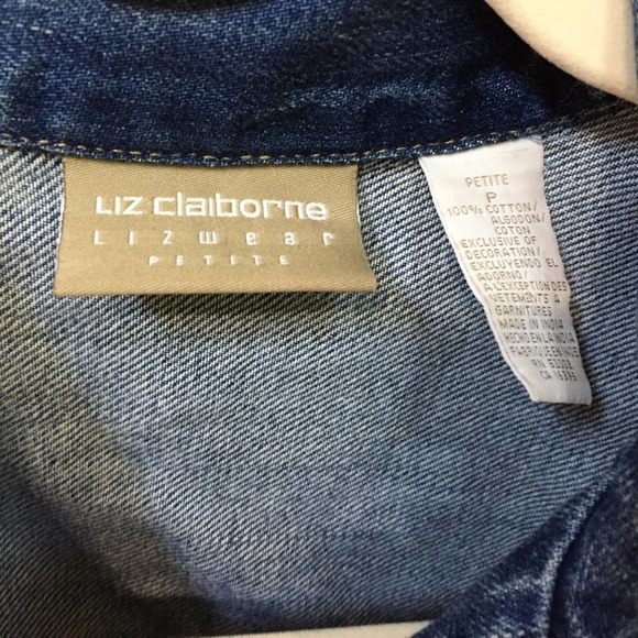 Liz Claiborne Liz Wear Trucker Jacket - Picture 6 of 15